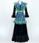 Flamenco Apron and Shawl Set / Paisley / Blue / JPA-15