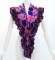 Flamenco Apron and Shawl Set / Roses / Pink&Purple / JPA-19