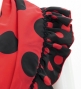 Flamenco Apron and Shawl Set / Polka Dots / Red&Black / JPA-1