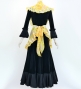 Flamenco Apron and Shawl Set / Floral / Yellow / JPA-20