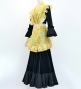 Flamenco Apron and Shawl Set / Floral / Yellow / JPA-20