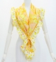 Flamenco Apron and Shawl Set / Floral / Yellow / JPA-20