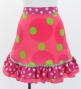 Flamenco Apron and Shawl Set / Dots / Pink / JPA-22
