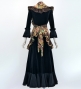 Flamenco Apron and Shawl Set / Butterfly Paisley / Red&Yellow / JPA-23