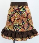 Flamenco Apron and Shawl Set / Butterfly Paisley / Red&Yellow / JPA-23