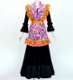 Flamenco Apron and Shawl Set / Roses / Pink / JPA-25