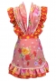 Flamenco Apron and Shawl Set / Roses & Carnations / Pink / JPA-28