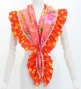 Flamenco Apron and Shawl Set / Roses & Carnations / Pink / JPA-28