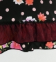 Flamenco Apron and Shawl Set / Roses & Carnations / Black / JPA-30