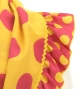 Flamenco Apron and Shawl Set / Polka Dots / Yellow & Pink / JPA-33
