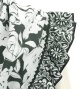 Flamenco Apron and Shawl Set / Roses / White / JPA-39