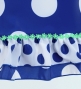 Flamenco Apron and Shawl Set / Polka Dots / Blue&White / JPA-4
