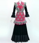 Flamenco Apron and Shawl Set / Polka Dots / Pink&Turquoise Blue / JPA-6