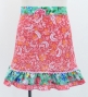 Kids Flamenco Apron and Shawl Set / Floral / Light Pink / JPAp-10