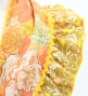 Kids Flamenco Apron and Shawl Set / Floral / Orange / JPAp-11