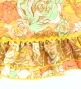 Kids Flamenco Apron and Shawl Set / Floral / Orange / JPAp-11