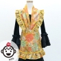 Kids Flamenco Apron and Shawl Set / Floral / Orange / JPAp-11