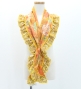 Kids Flamenco Apron and Shawl Set / Floral / Orange / JPAp-11