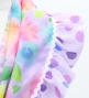 Kids Flamenco Apron and Shawl Set / Floral / Lavender & Pink / JPAp-13
