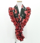 Kids Flamenco Apron and Shawl Set / Rose / Black & Red / JPAp-4