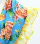 Kids Flamenco Apron and Shawl Set / Roes / Light Blue / JPAp-6