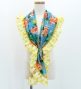 Kids Flamenco Apron and Shawl Set / Roes / Light Blue / JPAp-6