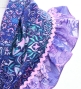 Kids Flamenco Apron and Shawl Set / Arabesque / Navy / JPAp-8