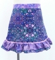 Kids Flamenco Apron and Shawl Set / Arabesque / Navy / JPAp-8
