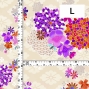 Japan Fabric / Chrysanthemum, Plum Blossom & Cherry Blossom / JWA-005-BE