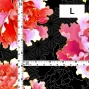 Japan Fabric / Peony / JWA-007-BK