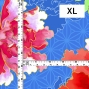 Japan Fabric / Peony / JWA-007-BL