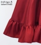 Kids Custom Flamenco Frilled Circular Skirt / JCp70-solid