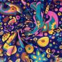 Flamenco Fabric / Paisley / JKF-005-NV