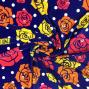 Flamenco Fabric / Rose / JKF-013-BL