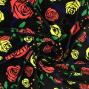 Flamenco Fabric / Rose / JKF-015-BK