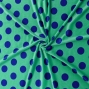 Flamenco Fabric / Dots / Turquoise / JKF-053