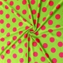 Flamenco Fabric / Dots / Yellow Green / JKF-059