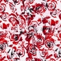 Flamenco Fabric / Rose / JKF-067-WHRD