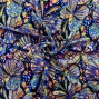 Flamenco Fabric / Butterfly Paisley / JKF-071-BL