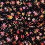 Flamenco Fabric / Rose&Carnation / JKF-079-BK