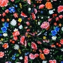 Flamenco Fabric / Floral / JKF-089-BK