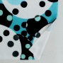 Flamenco Fabric / Dots / JKF-103-BLWH