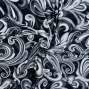 Flamenco Fabric / Paisley / JKF-105-BKGY