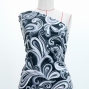 Flamenco Fabric / Paisley / JKF-105-BKGY