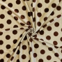 Flamenco Fabric / Dots / Beige / JKF-121