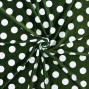 Flamenco Fabric / Dots / Dark Green / JKF-139
