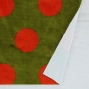 Flamenco Fabric / Smoky Dots / Khaki / JKF-141