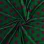 Flamenco Fabric / Smoky Dots / Dark Emerald Green / JKF-143
