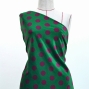 Flamenco Fabric / Smoky Dots / Dark Emerald Green / JKF-143