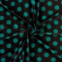 Flamenco Fabric / Smoky Dots / Dark Brown / JKF-145